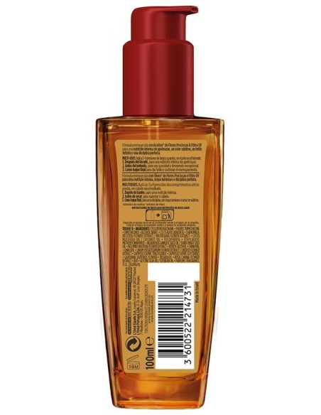 Elvive Aceite Extraordinario Aceite Cabello Teñido 100 Ml