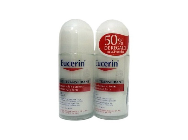 Eucerin Desodorante 48H Roll On 50 ml Duplo