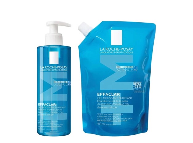 La Roche Posay Effaclar Gel Moussant+M Pack...