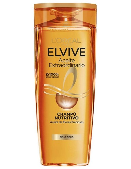 L'Oréal Elvive Aceite Extraordinario Champú Nutritivo 370Ml