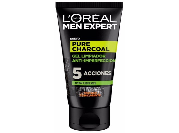 Men Expert Pure Charcoal Gel Limpiador...
