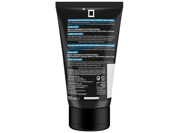L'Oreal Men Expert Gel Exfoliante Anti-Puntos...