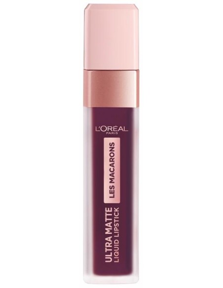 L'Oreal Les Macarons Matte Liquid Lipstick 830 Blackcurrant Crush 1Ud