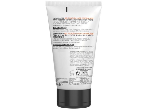 Men Expert Invisicontrol Gel Fijación Nº8 150 Ml