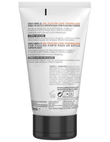 Men Expert Invisicontrol Gel Fijación Nº8 150 Ml