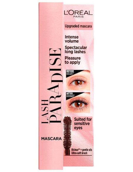 L'Oreal Lash Paradise Máscara De Pestañas 01 Negra 64Ml