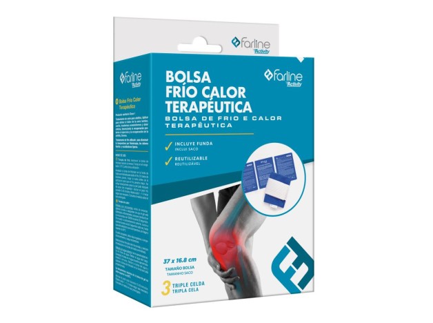 Farline Bolsa Frío-Calor Terapeútica Triple Celda