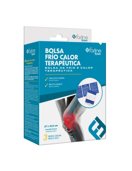 Farline Bolsa Frío-Calor Terapeútica Triple Celda