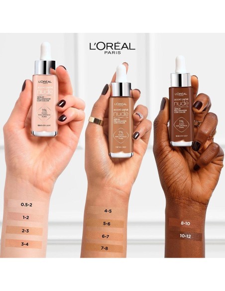 L'Oréal Accord Parfait Nude Serum 2-3 Light 30Ml