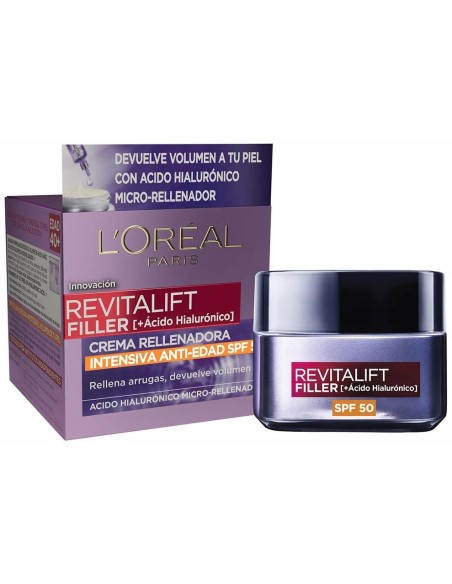 L'Oréal Paris Revitalift Filler Ácido Hialurónico Spf50 50Ml