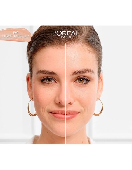 L'Oréal Accord Parfait Nude Serum 3-4 Light Medium 30Ml
