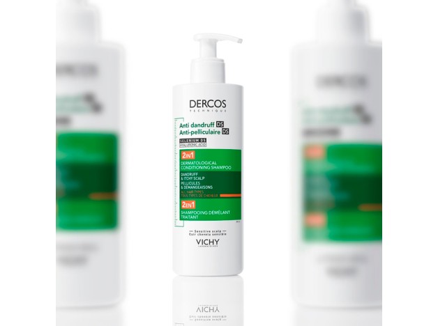 Vichy Dercos Champú Acondicionador Anticaspa DS...