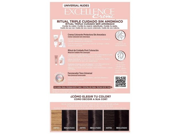 L'Oréal Excellence Creme Universal Nudes 1U...