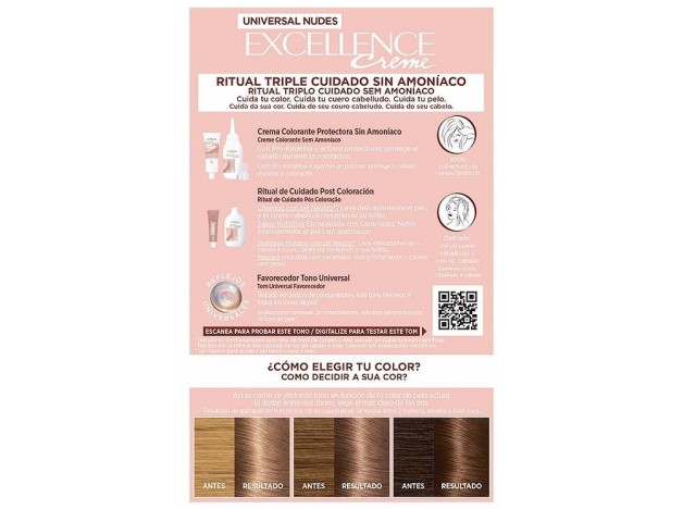 L'Oréal Excellence Creme Universal Nudes 6U...