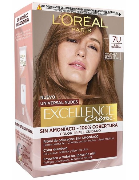 L'Oréal Excellence Creme Universal Nudes 7U Blonde 1Ud