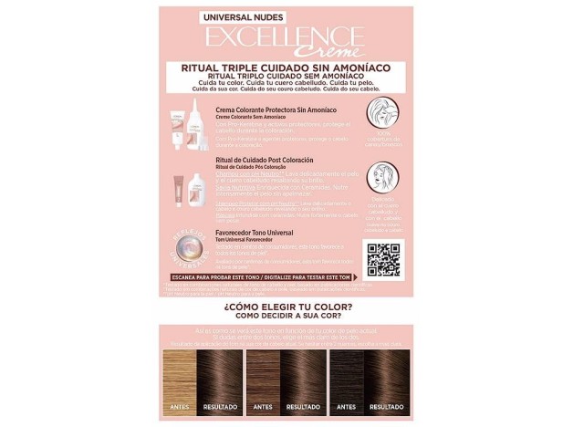 L'Oréal Excellence Creme Universal Nudes 5U...