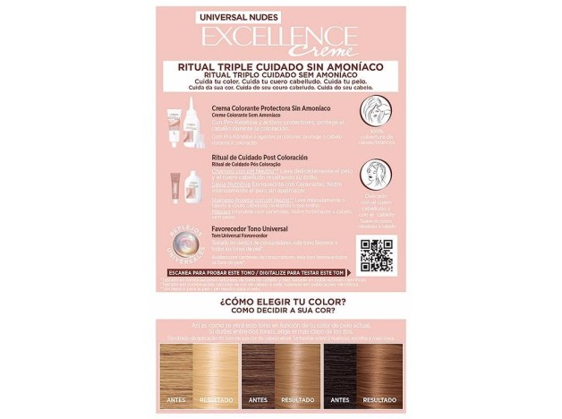 Excellence Creme Universal Nudes Tinte 9U-Very...