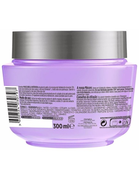L'Oréal Elvive Hidra Hialurónico Mascarilla 72H Hidratación 300Ml