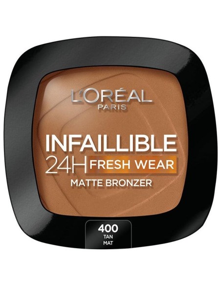 L'Oréal Infaillible 24H Fresh Wear Matte Bronzer 400 Tan Doré 9G