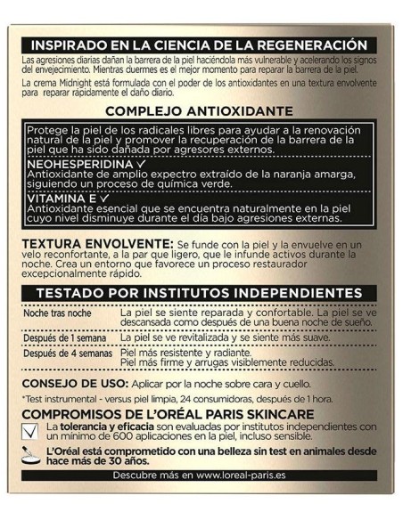 L'Oréal Age Perfect Renacimiento Celular Crema Noche 50Ml