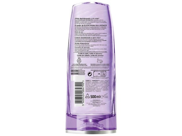 L'Oréal Elvive Hidra Hialurónico Acondicionador...