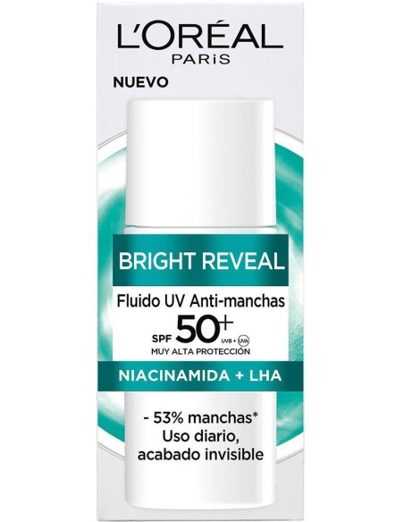 L'Oréal Bright Reveal Niacinamida Fluido Anti Manchas Spf50+ 50Ml
