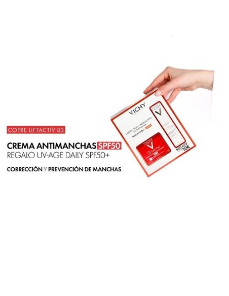 Vichy Cofre Liftactiv B3 Crema Antimanchas + Regalo UV-Age Daily 15 ml
