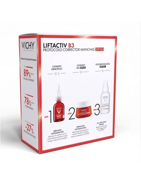 Vichy Cofre Liftactiv B3 Crema Antimanchas + Regalo UV-Age Daily 15 ml