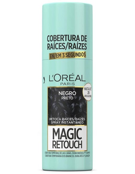 L'Oréal Magic Retouch  Nro 1 Negro Spray 75Ml
