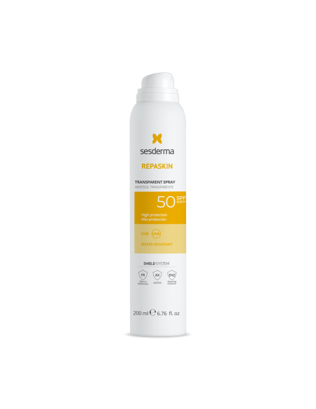 Sesderma Repaskin Aerosol Transparente SPF 50 200 ml