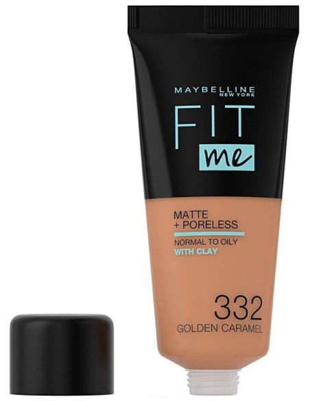 Maybelline Fit Me Matte+Poreless Base 323 Golden Caramel