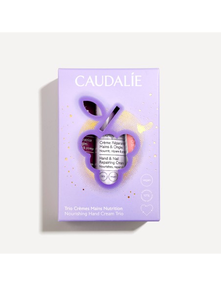 Caudalie Trío Crema Manos Hidratación
