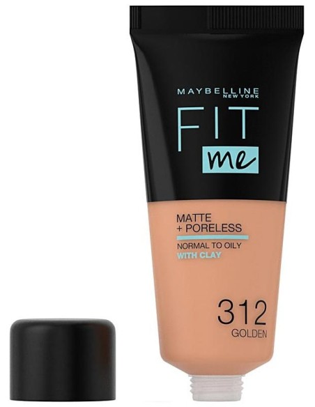 Maybelline Fit Me Matte Poreless Base 312 Golden