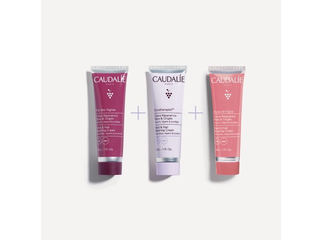 Caudalie Trío Crema Manos Hidratación