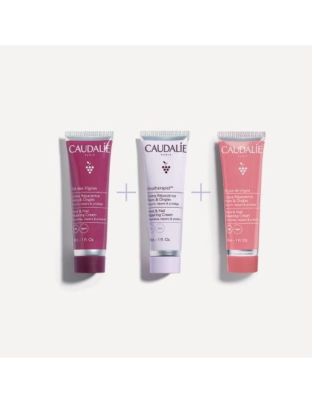 Caudalie Trío Crema Manos Hidratación