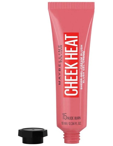 Maybelline Cheek Heat Gel Crema Blush N15 Nude Burn 10Ml