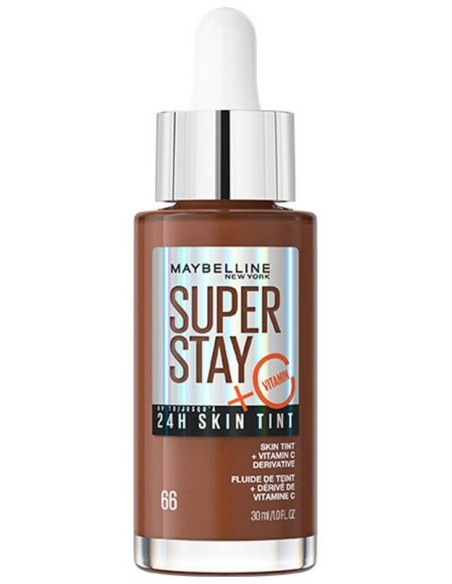 Maybelline Superstay 24H Skin Tint + Vitamina C Foundation 66 30Ml