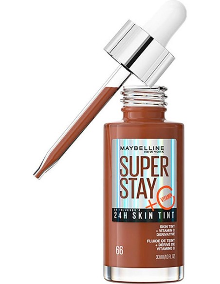 Maybelline Superstay 24H Skin Tint + Vitamina C Foundation 66 30Ml