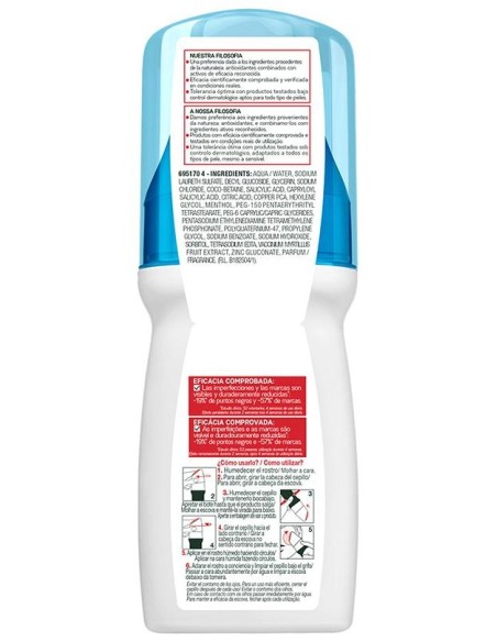 Garnier Pure Active Exfocepillo Anti Imperfecciones 150Ml