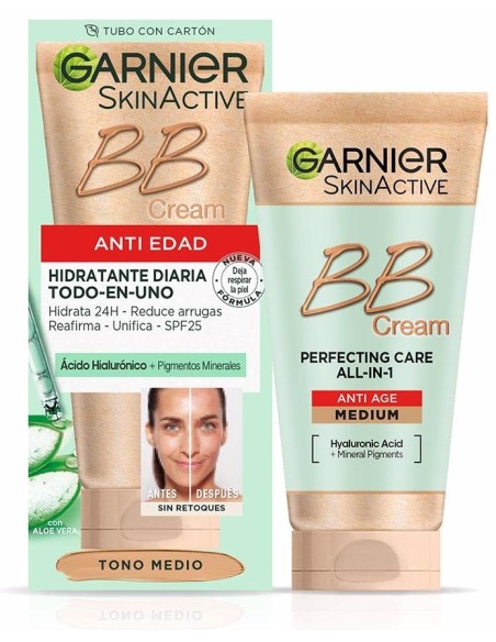 Garnier Skin Naturals Bb Cream Antiedad Medium 50Ml