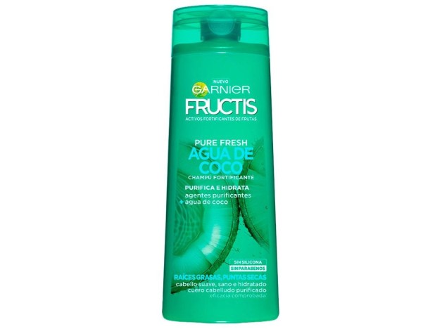 Garnier Fructis Pure Fresh Agua Coco Champú...