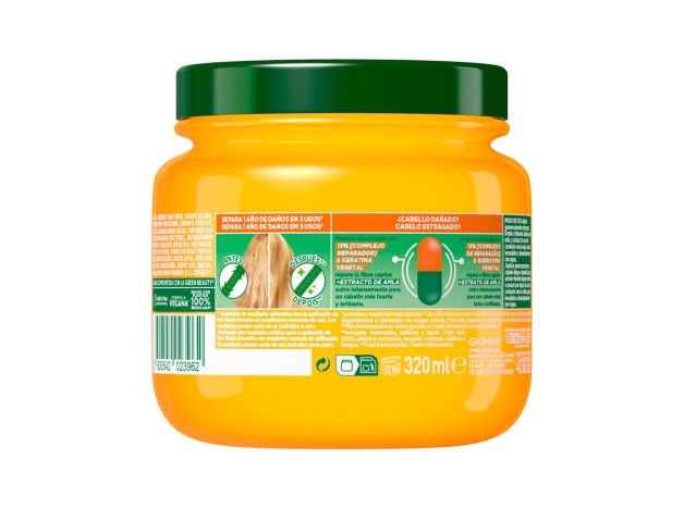 Garnier Fructis Adiós Daños Mascarilla 300Ml