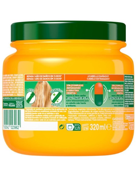 Garnier Fructis Adiós Daños Mascarilla 300Ml