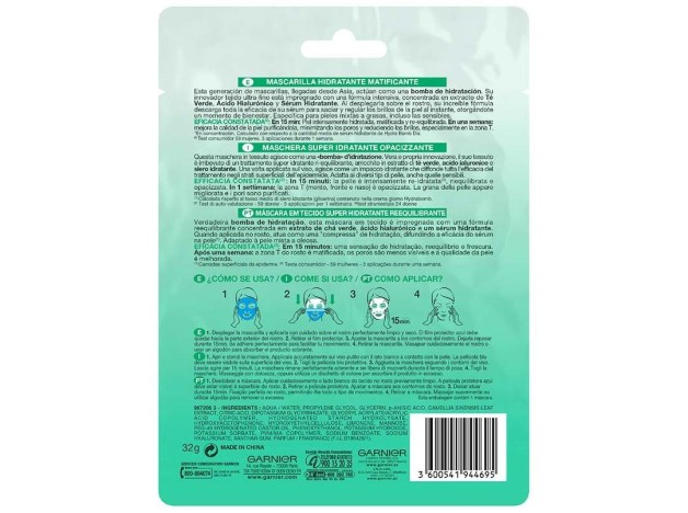 Skinactive Hydrabomb Mask Facial Hidratante...