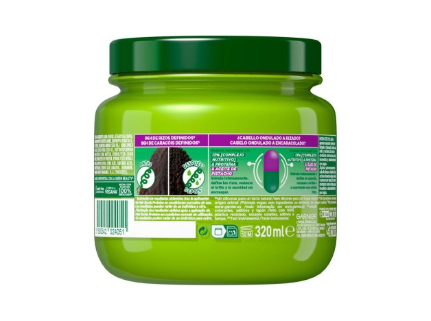Garnier Fructis Mascarilla Hidra Rizos 300Ml