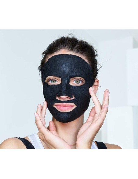 Pure Charcoal Black Mask Tissu Detox Effect 28 Gr