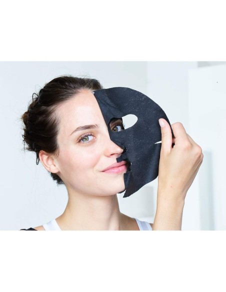 Pure Charcoal Black Mask Tissu Detox Effect 28 Gr