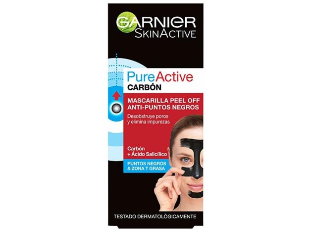 Garnier Pure Active Carbon Mascarilla Peel-Off...