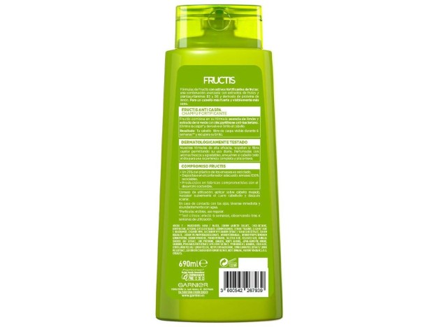 Garnier Fructis Anticaspa Fortificante Champú...