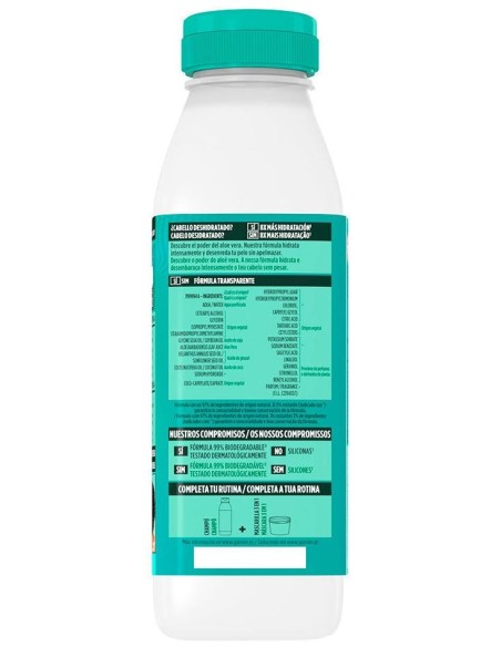Garnier Fructis Hair Food Aloe Vera Acondicionador Hidratante 350Ml